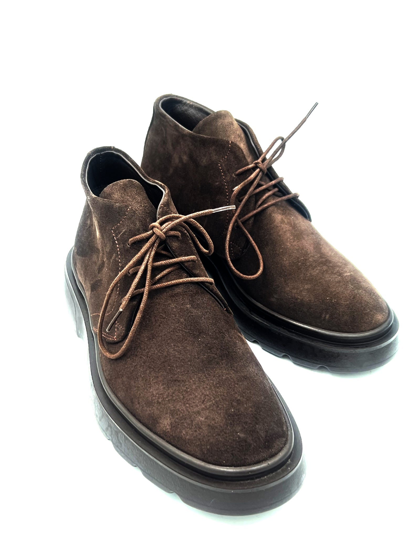 Oscar William Chukka Boot – Dark Brown Suede | Lightweight Sole