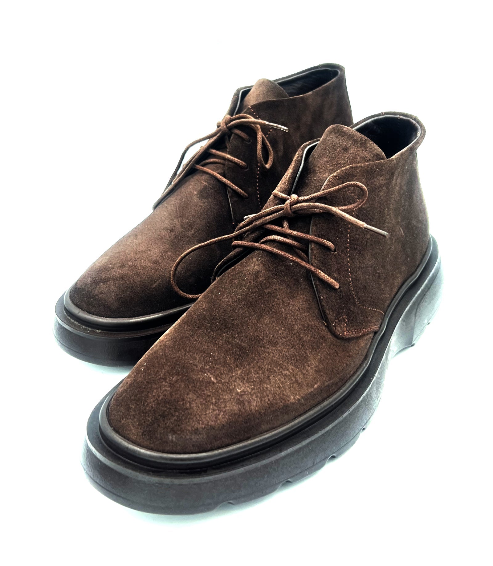 Oscar William Chukka Boot – Dark Brown Suede | Lightweight Sole