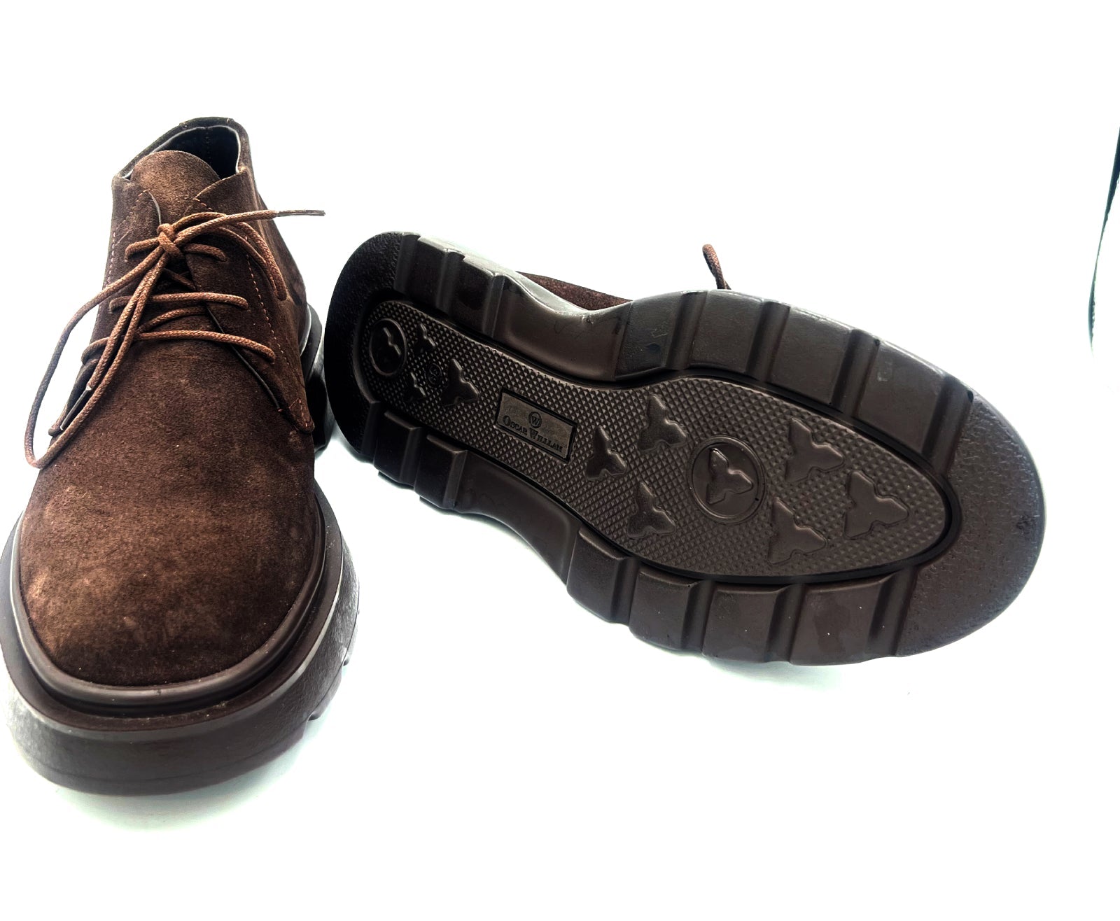 Oscar William Chukka Boot – Dark Brown Suede | Lightweight Sole