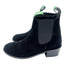 Oscar William Classic Chelsea Boots – Black Suede | Leather Sole