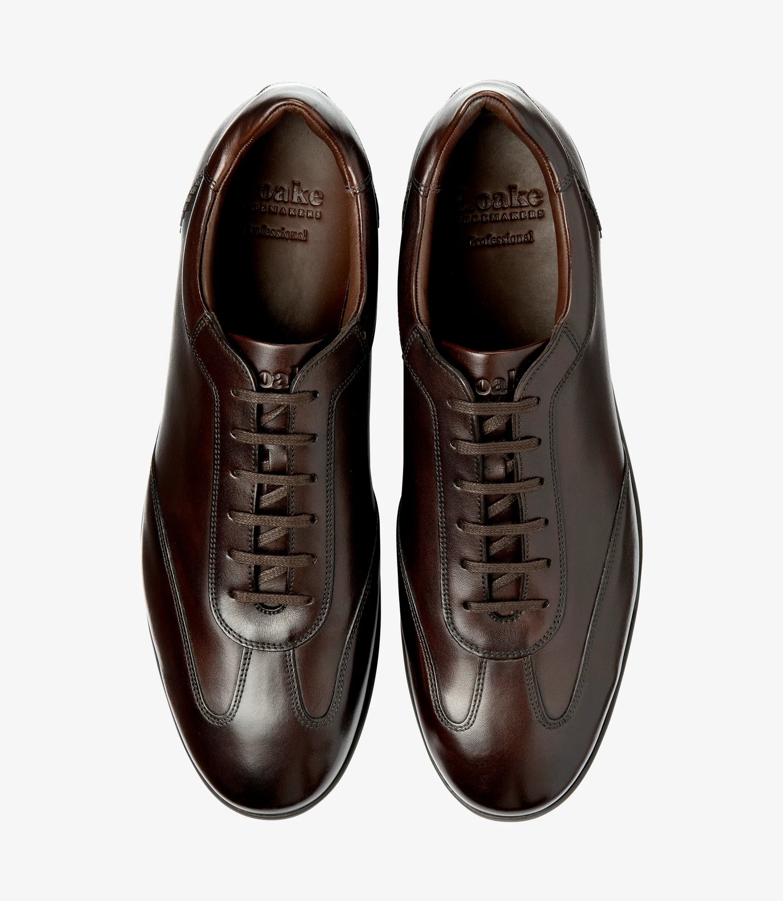 Loake (MAYFAIR) Dark Brown Calf Leather Professional