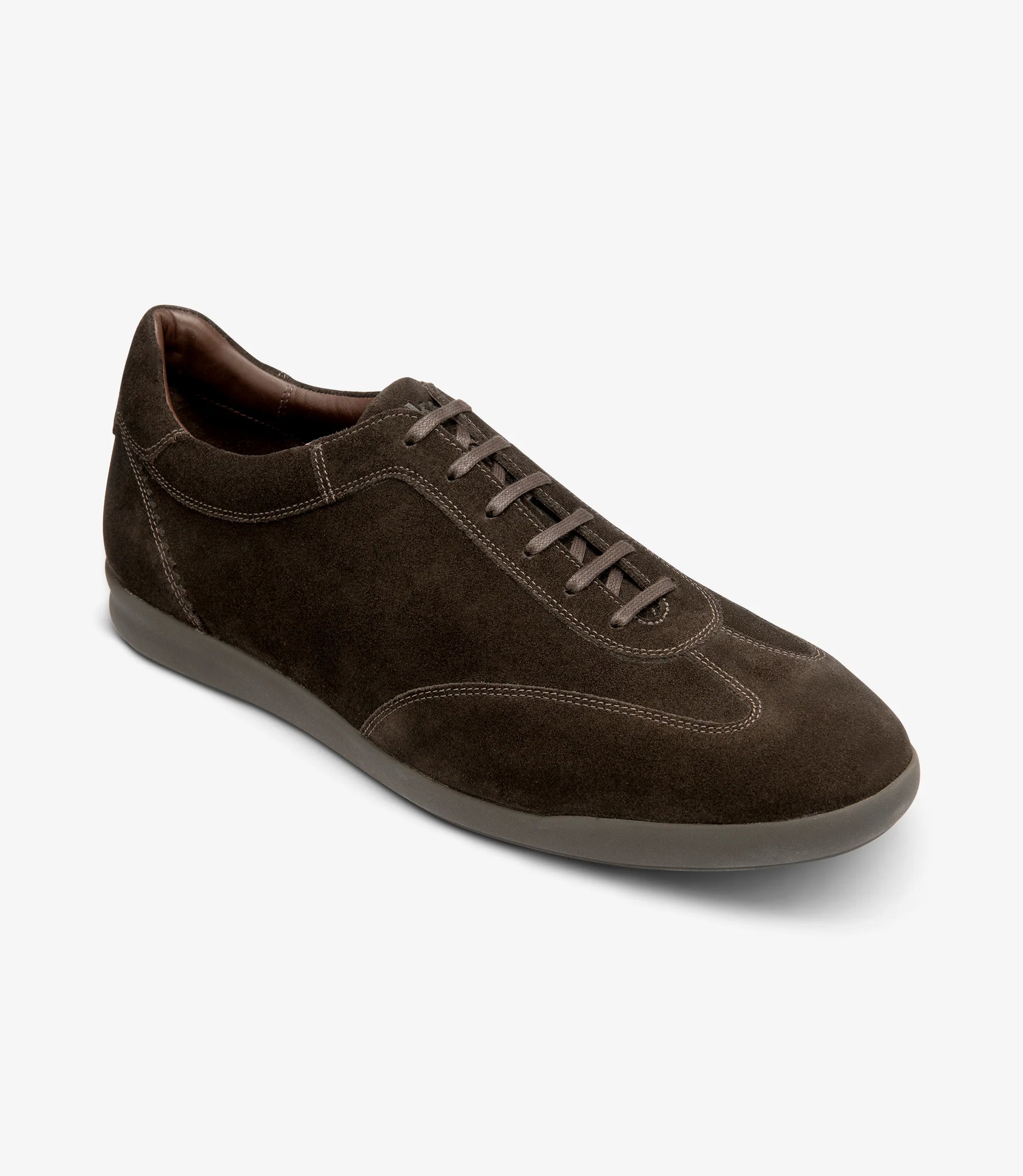Loake (MAYFAIR) Dark Brown Suede Professional