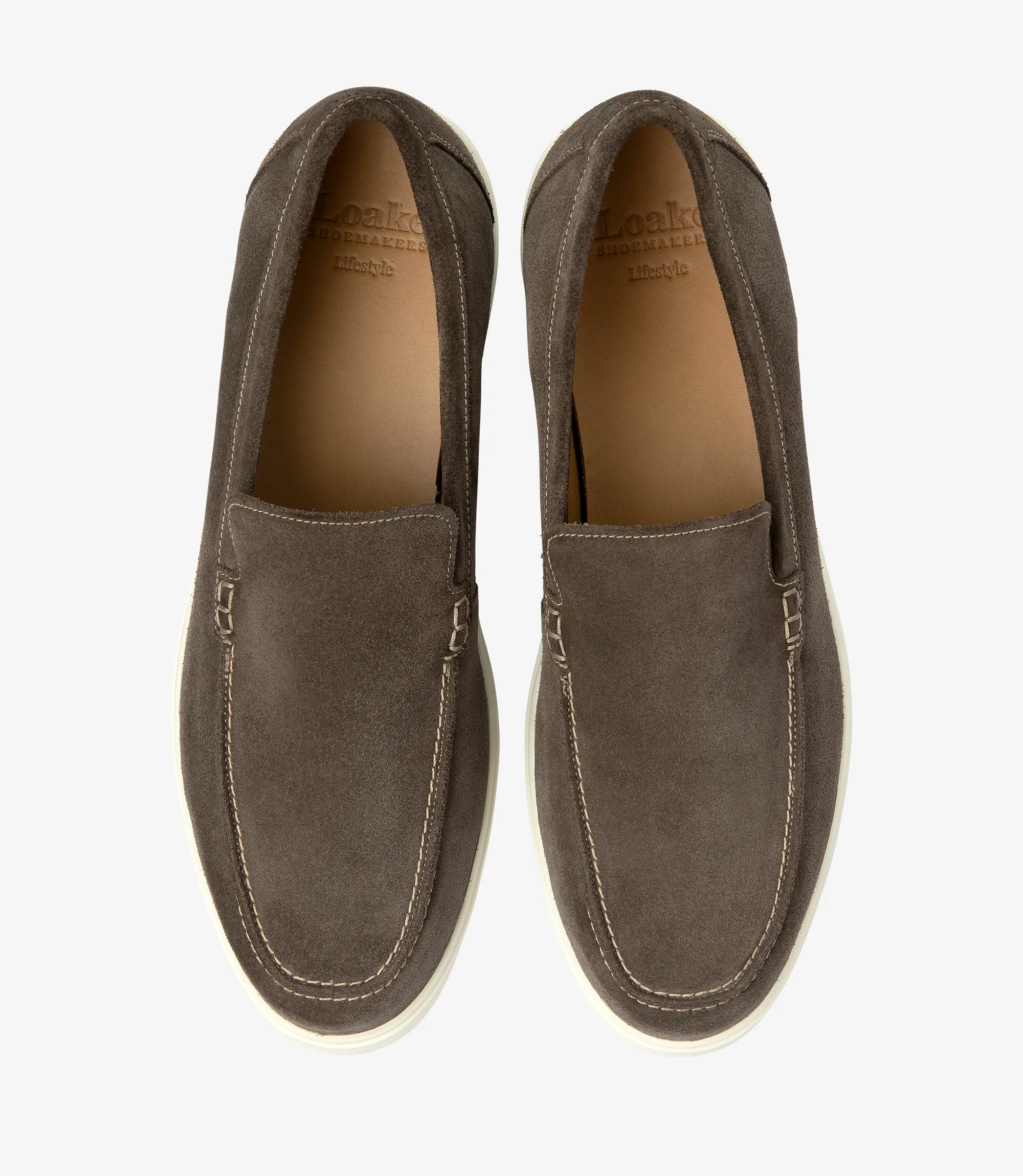 Loake Tuscany Anthracite Suede Life Style