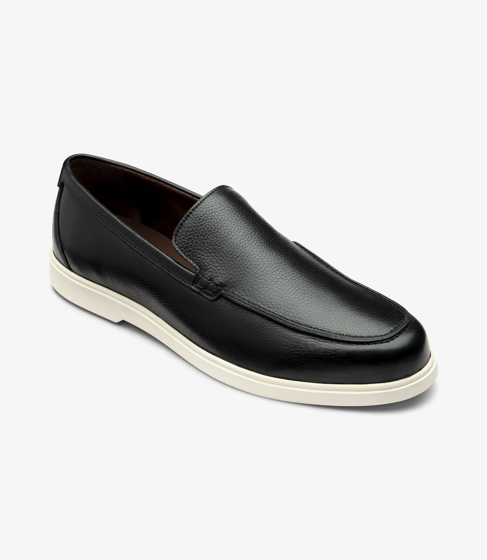 Loake Tuscany Black Grain Calf Leather Life Style