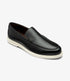 Loake Tuscany Black Grain Calf Leather Life Style