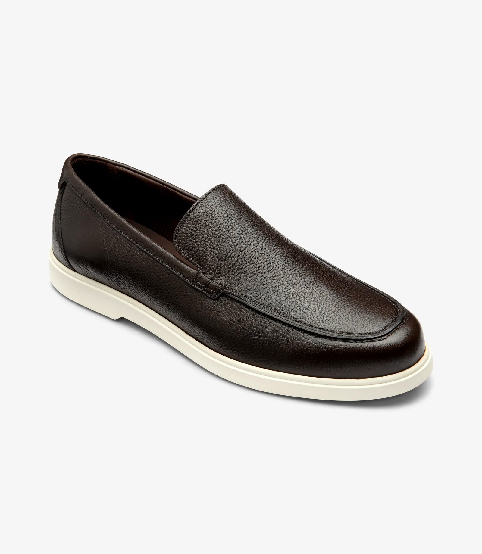 Loake Tuscany Dark Brown Grain Calf Leather Life Style