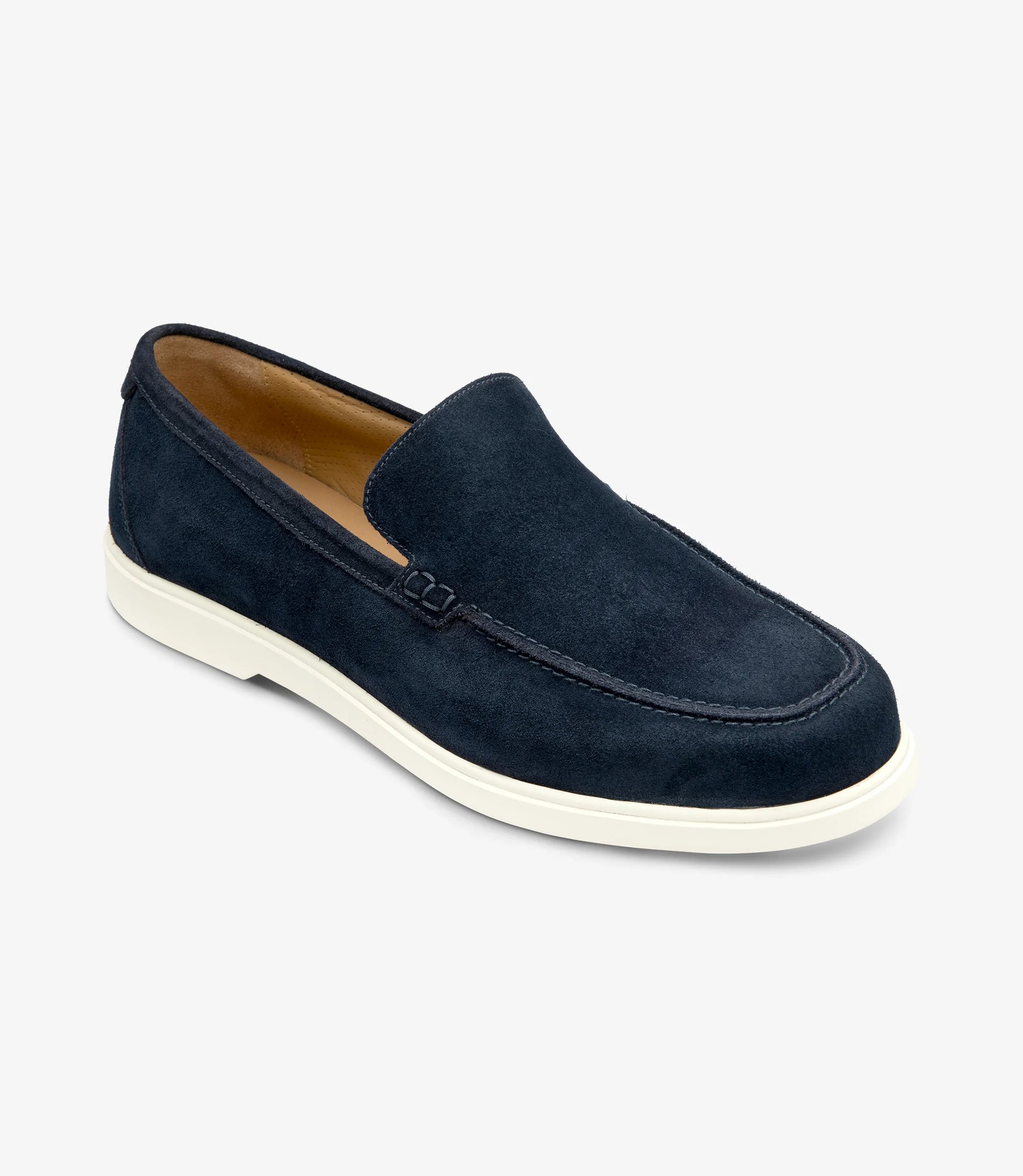 Loake Tuscany Navy Suede Life Style